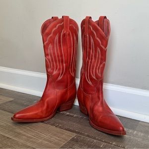 Free People Western Boots